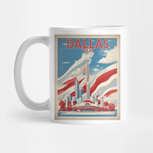 Dallas Texas United States of America Tourism Vintage Mug